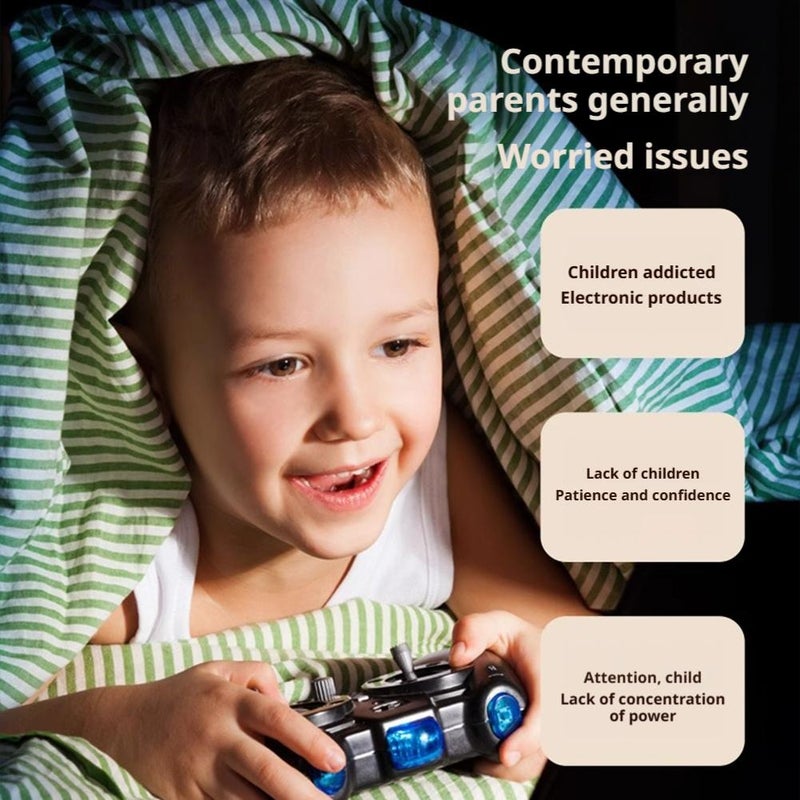 8Pcs Metal Brain Teaser Puzzles Ring,3D Interlocking Metal Wire IQ Logic Game,Reverse Thinking Physics Mind Games,Educational Party Favor Travel Thinking Toy with Carry Pouch for Party Favor (Pink) - Image 5